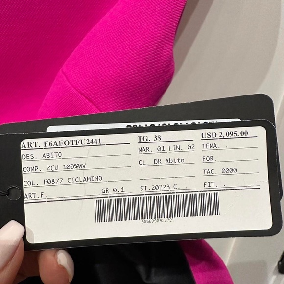 Dolce and Gabbana Pink Mini Dress - Picture 6 of 9